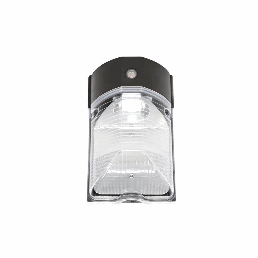 Outdoor LED wall light with sensor