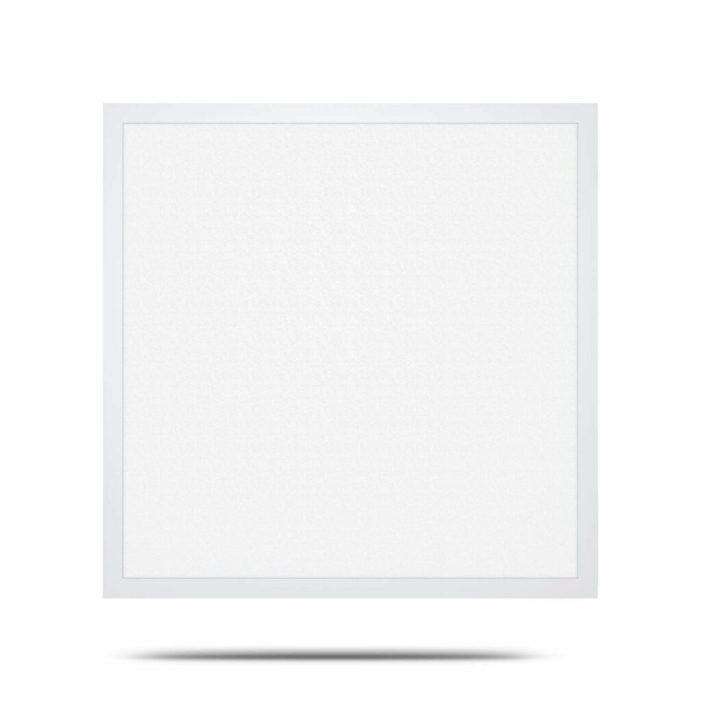 white slim surface-mounted LED panel light