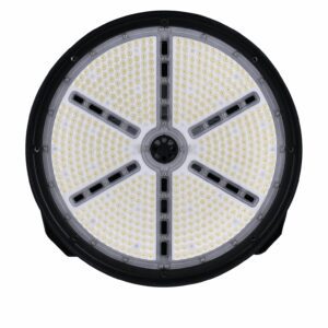 Circular LED high bay light fixture