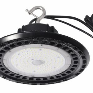 Black LED UFO high bay light with hook