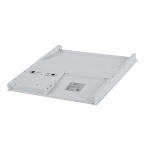 Back of white rectangular LED ceiling panel