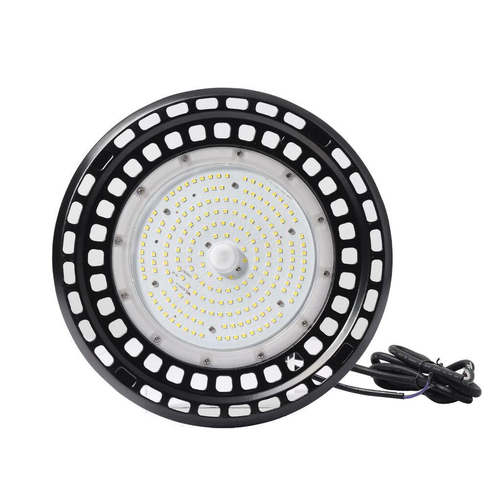 Circular LED warehouse high bay lamp