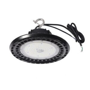 Round industrial LED high bay lamp with cable