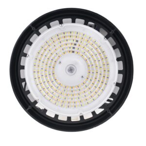 Round LED high bay light fixture