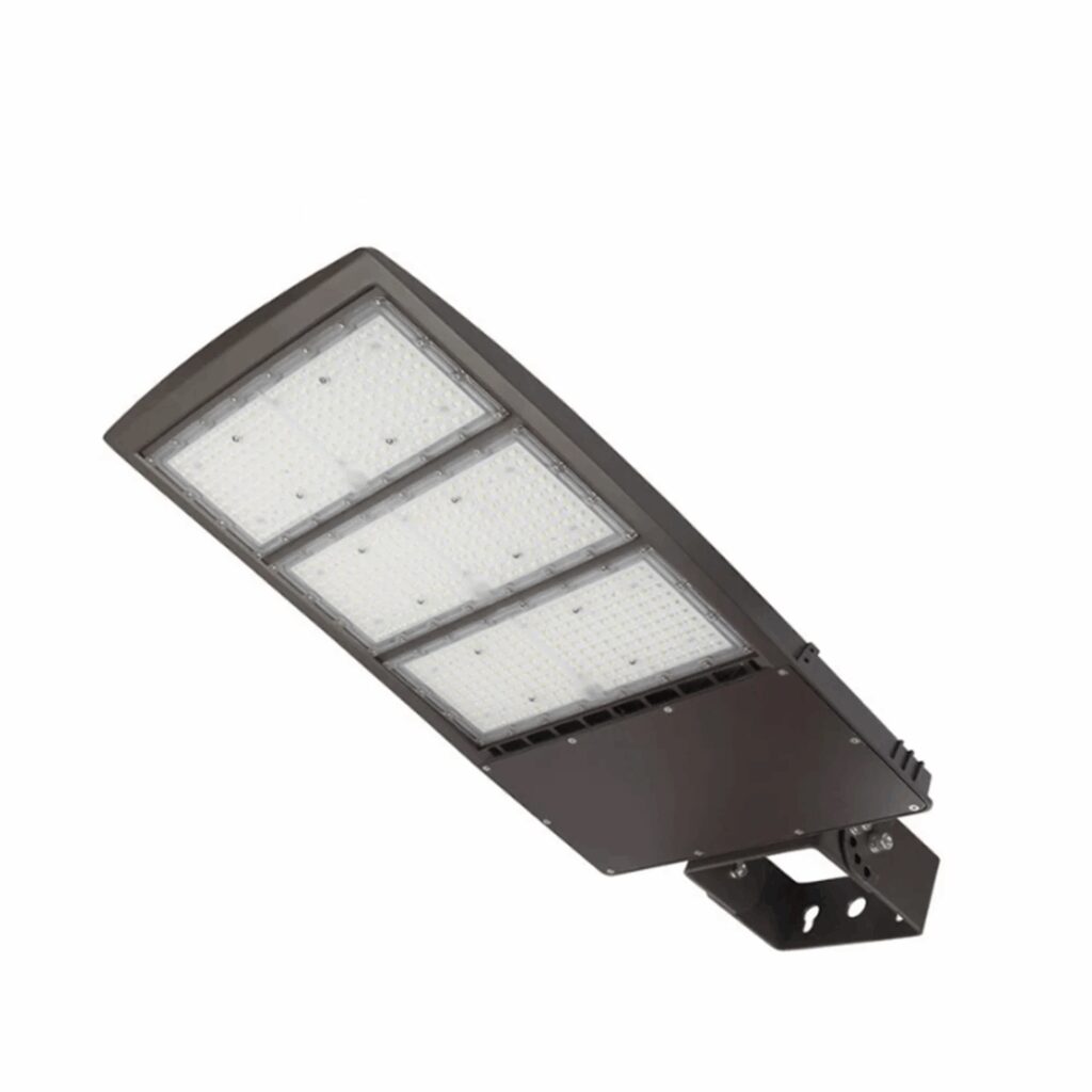 Three module LED parking lot luminaire