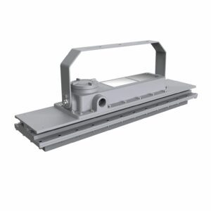 Industrial LED linear floodlight with mounting handle
