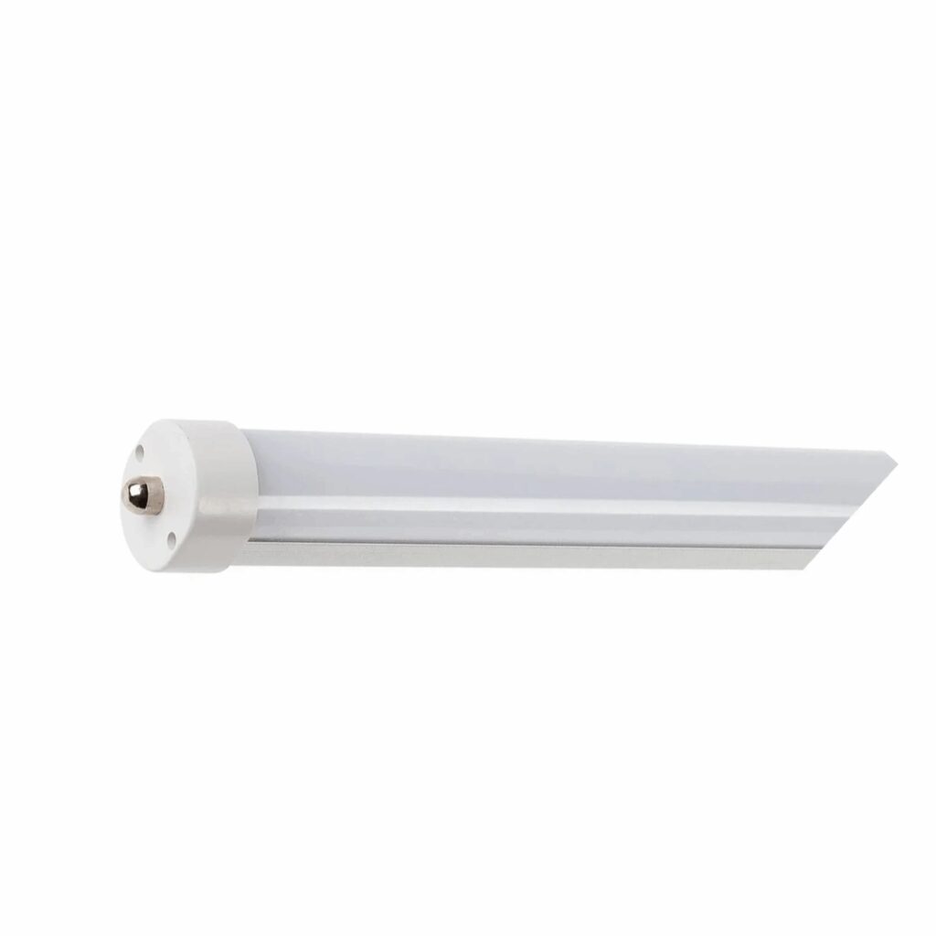 Single white LED tube light