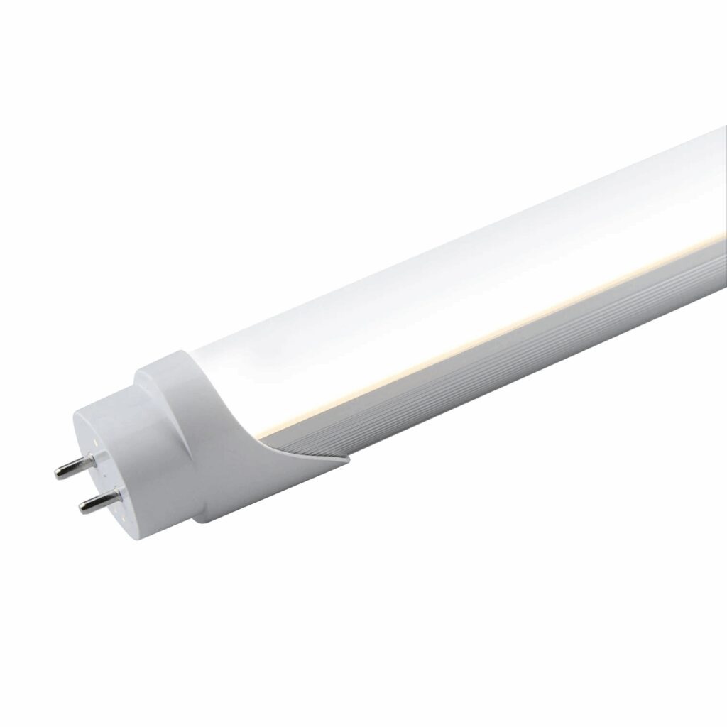 White LED tube light with two pins