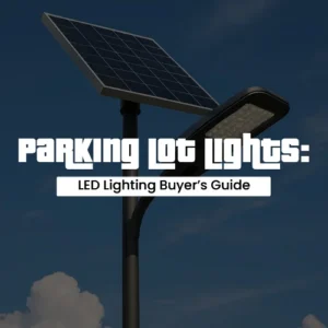 Solar LED street lamp with angled panel