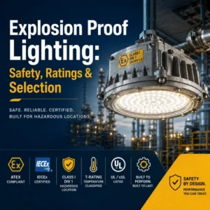 Explosion Proof Lighting: Safety, Ratings & Selection
