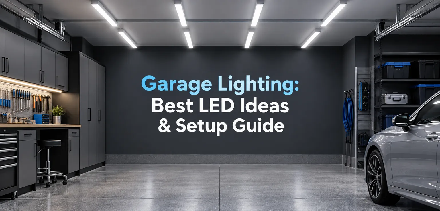 Garage Lighting: Best LED Ideas & Setup Guide